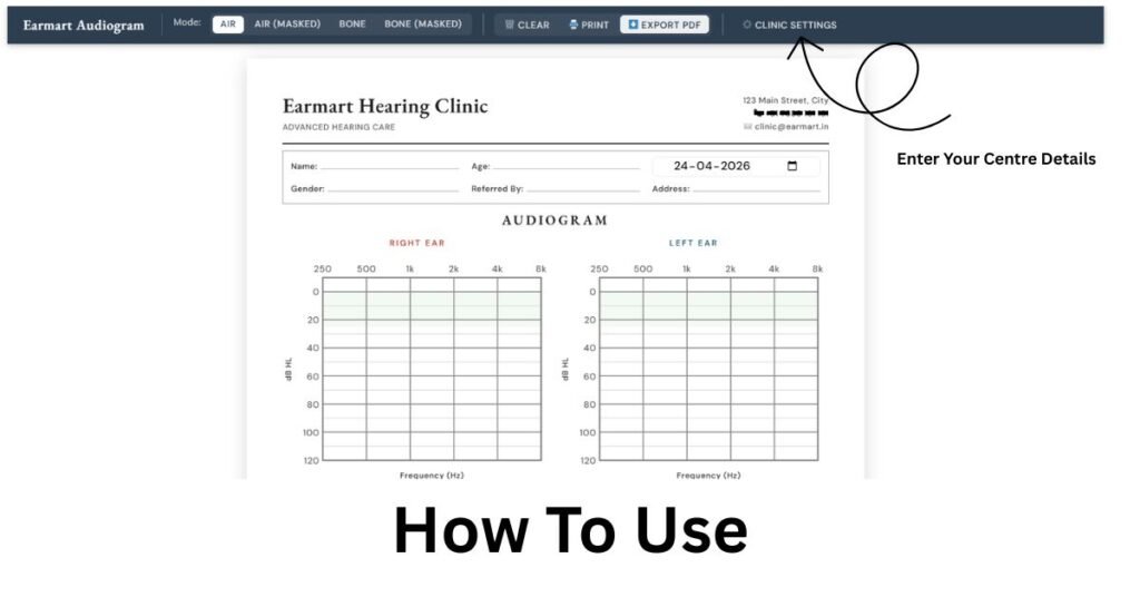 Free Online Audiogram Creator – Visualize & Print Your Hearing Test Results