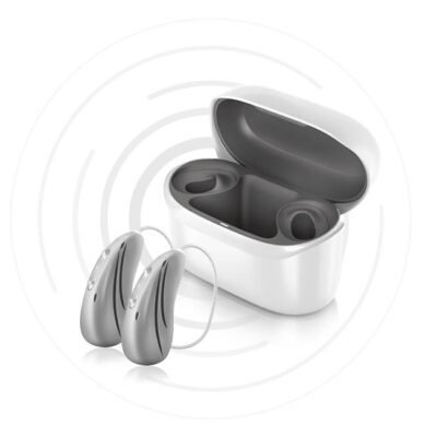 Hansaton Essenz Sound E-R RIC Hearing Aid – Level 9 First | Premium Rechargeable Hearing Solution