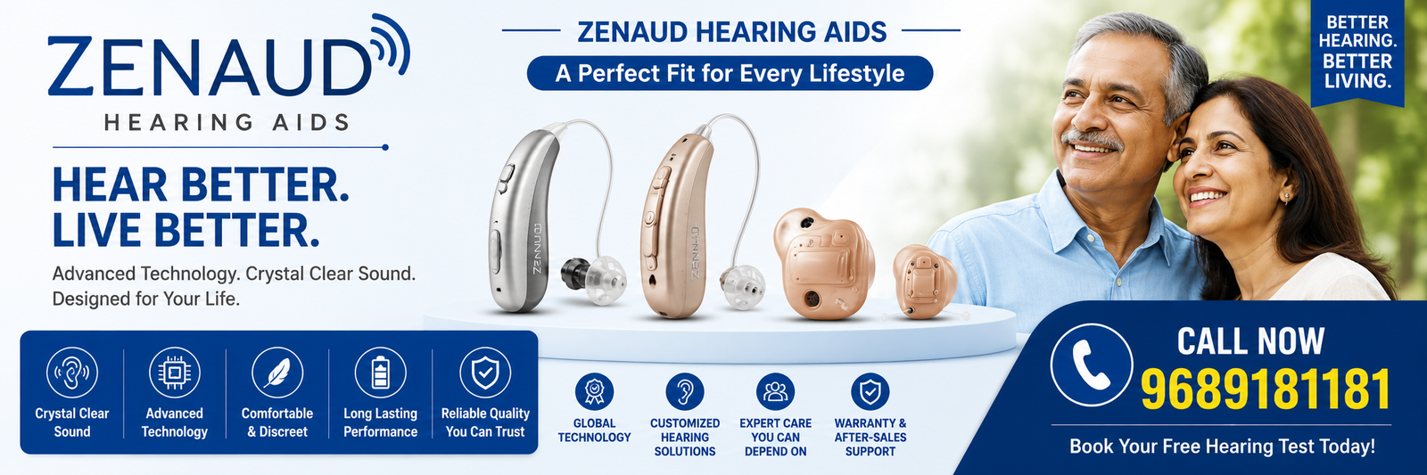Hearing aids for a better life