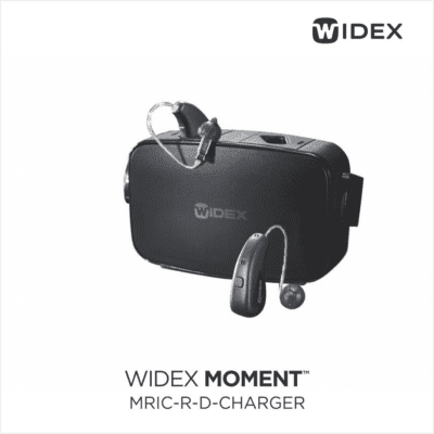 Widex MOMENT™ Kit MRR4D 440 – Slim-RIC Rechargeable Hearing Aid