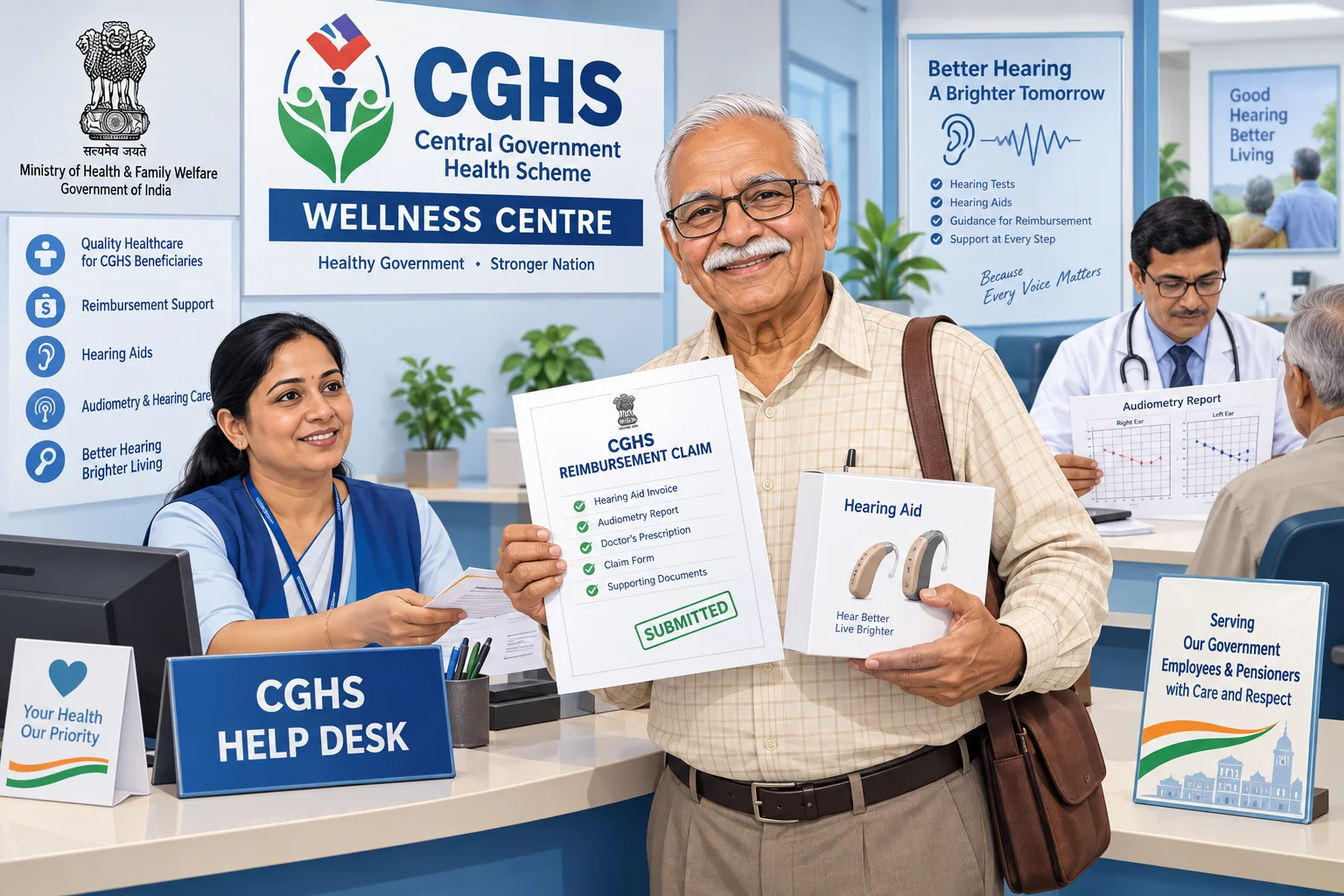 CGHS Wellness Centre Hearing Care and Support
